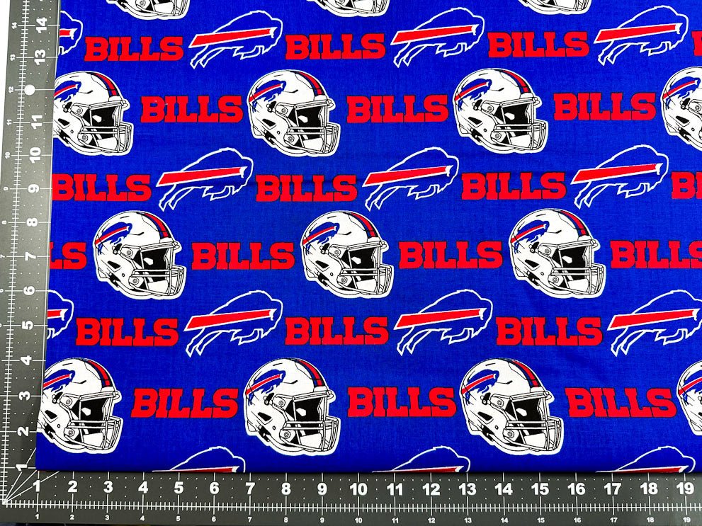 Buffalo Bills fabric 6377 - D NFL Cotton fabric - Mary Jo Fabrics