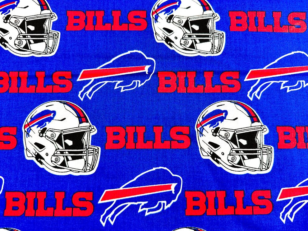 Buffalo Bills fabric 6377 - D NFL Cotton fabric - Mary Jo Fabrics