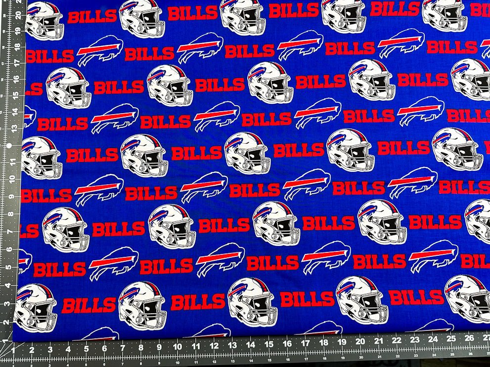 Buffalo Bills fabric 6377 - D NFL Cotton fabric - Mary Jo Fabrics