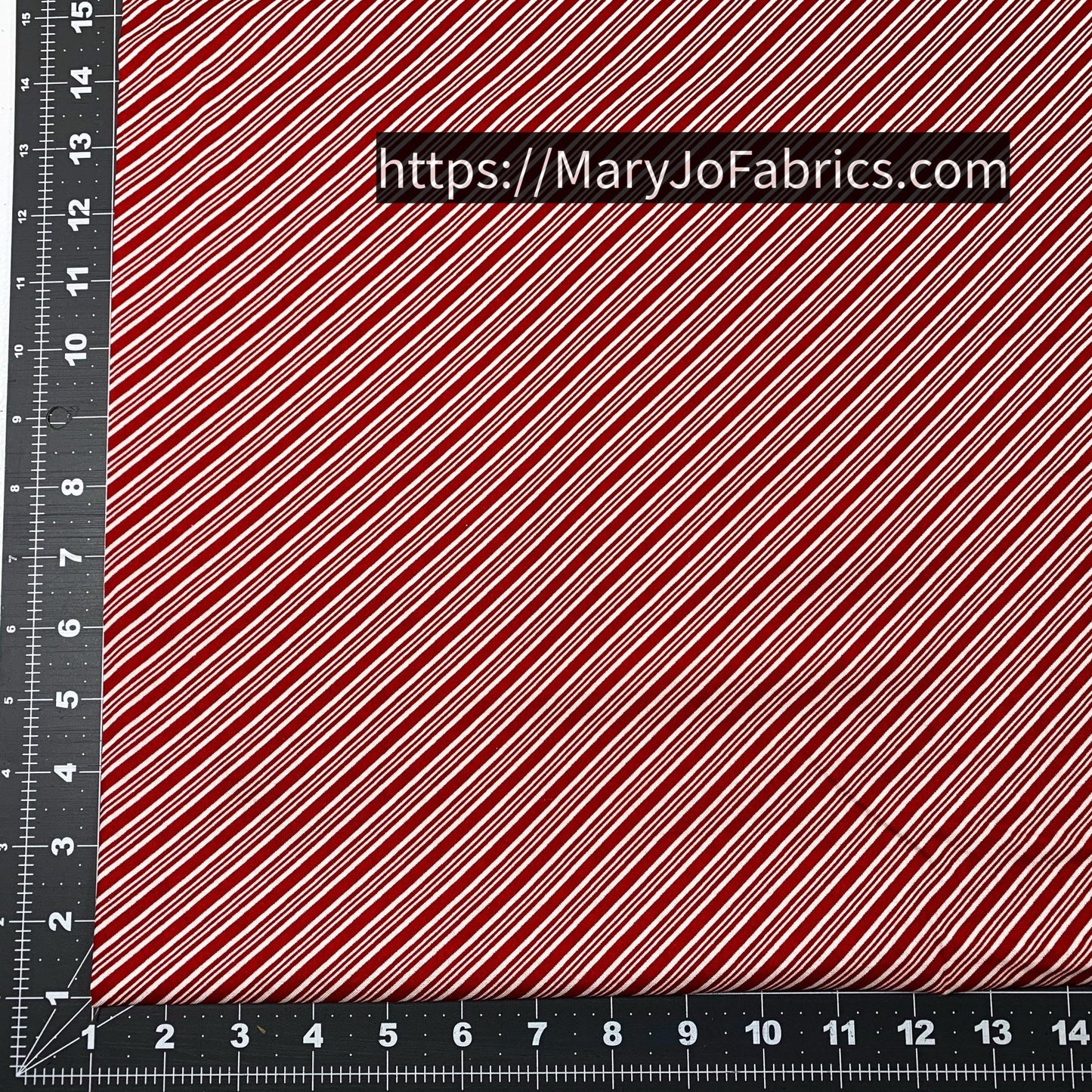 Candy Cane Fabric OA598121 Christmas Stripes Oasis - Mary Jo Fabrics