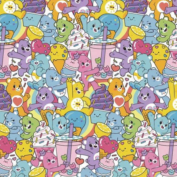 Care Bear fabric Care bears nursery fabric - Mary Jo Fabrics