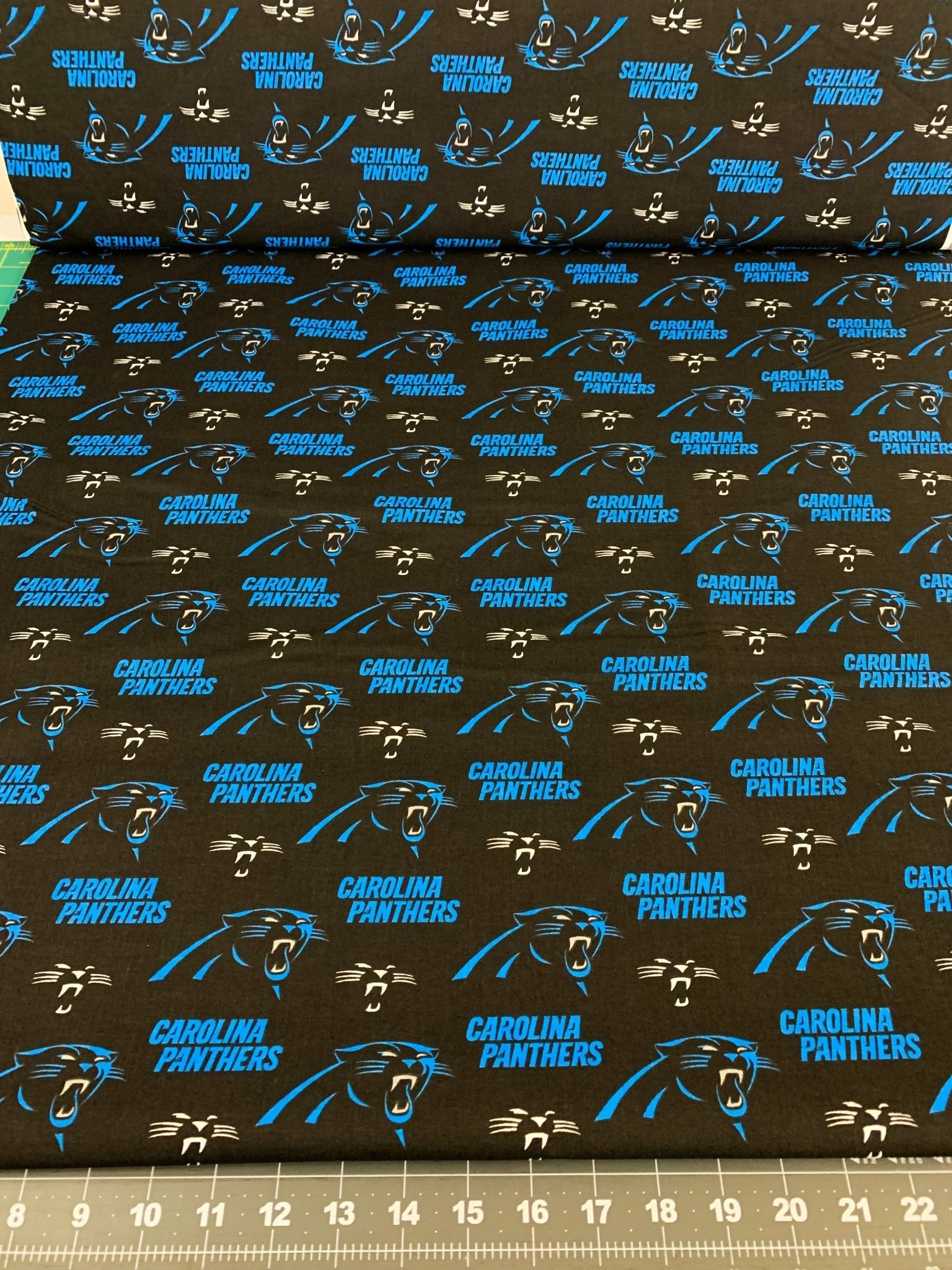 Carolina Panthers fabric 6401D NFL fabric Panther cotton fabric - Mary Jo Fabrics