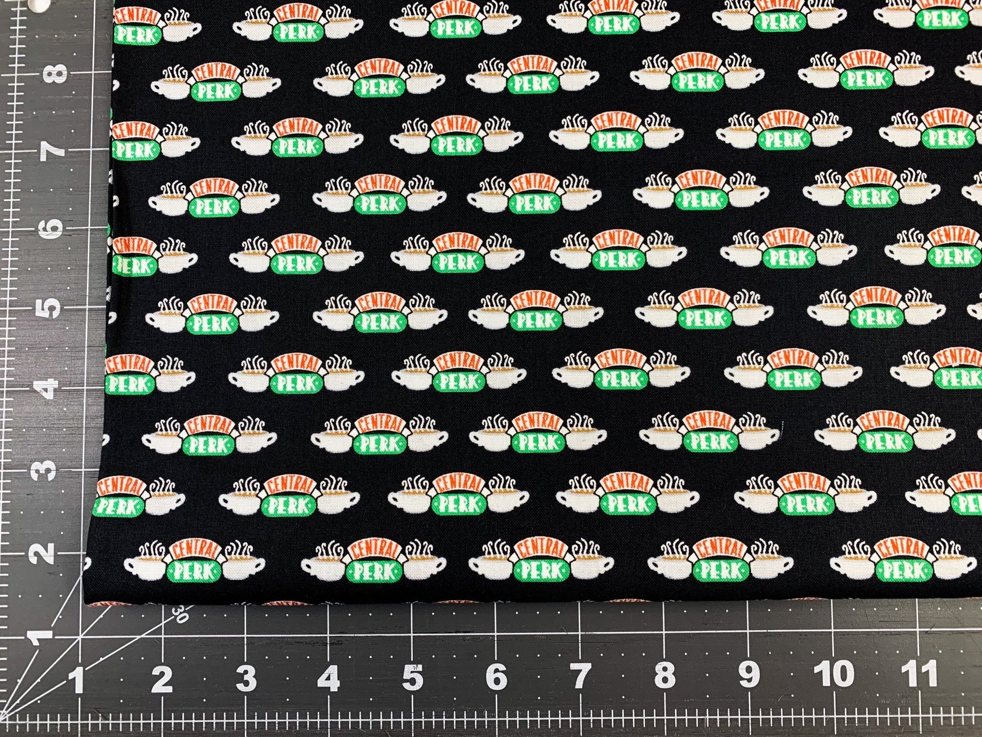 Central Perk Coffee fabric Friends fabric - Mary Jo Fabrics