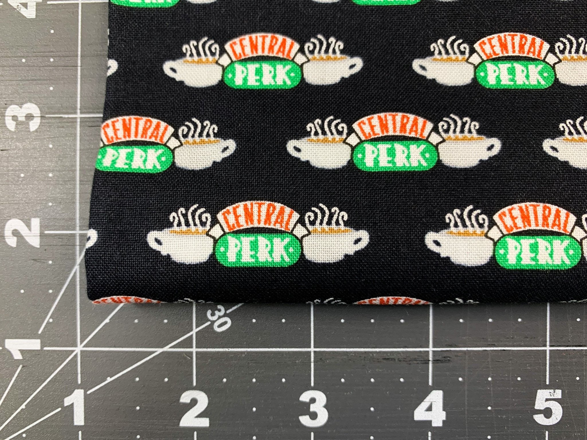 Perk Cloth Central Perk Coffee fabric Friends fabric – Mary Jo Fabrics