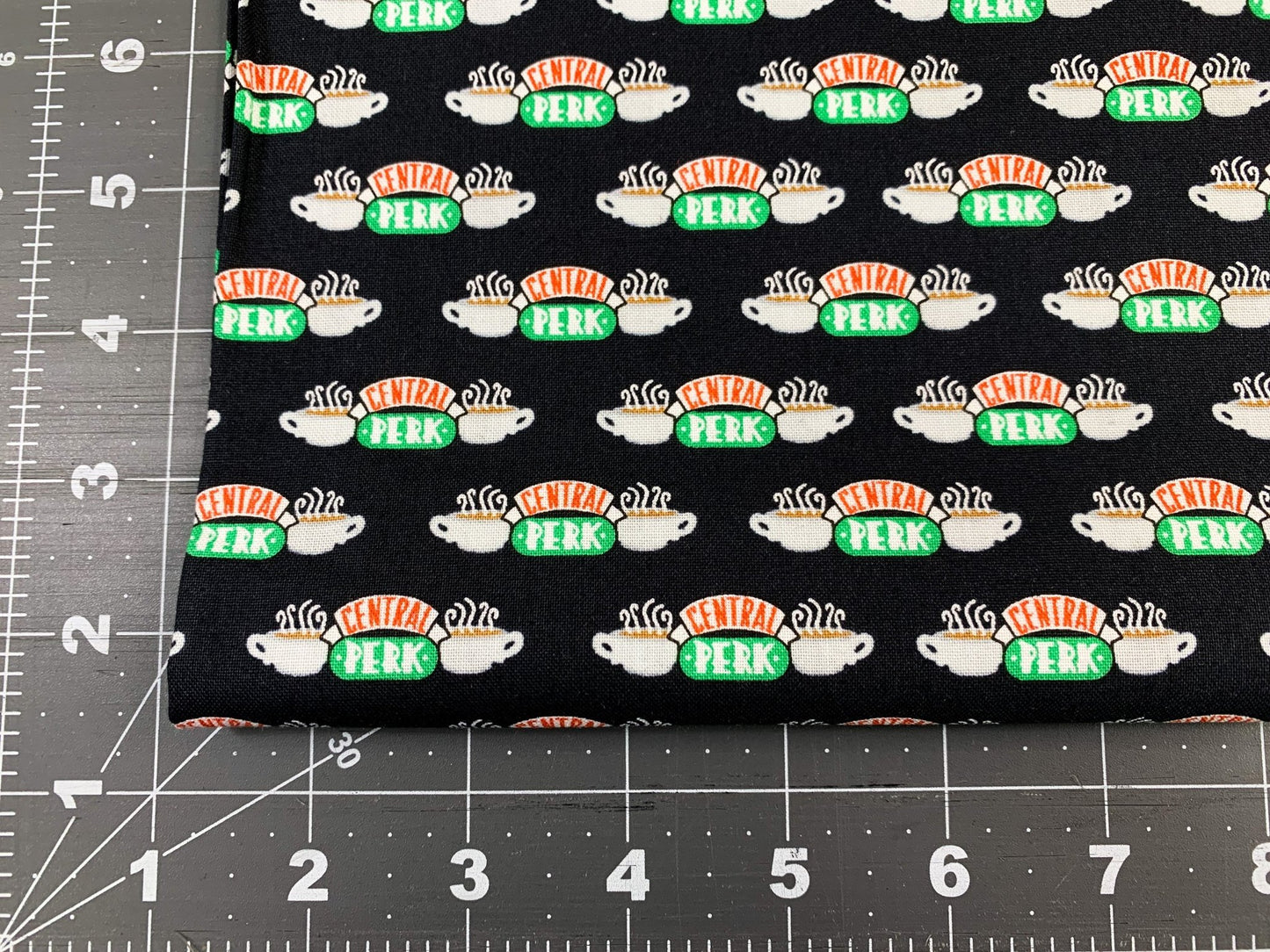 Central Perk Coffee fabric Friends fabric - Mary Jo Fabrics