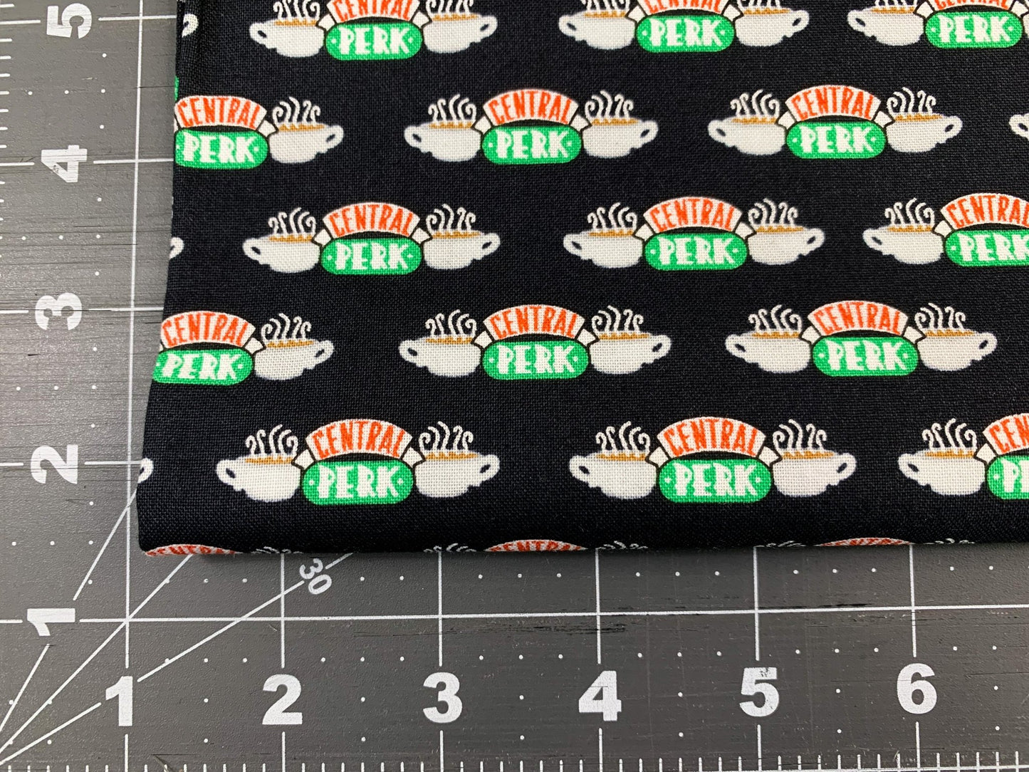 Central Perk Coffee fabric Friends fabric - Mary Jo Fabrics