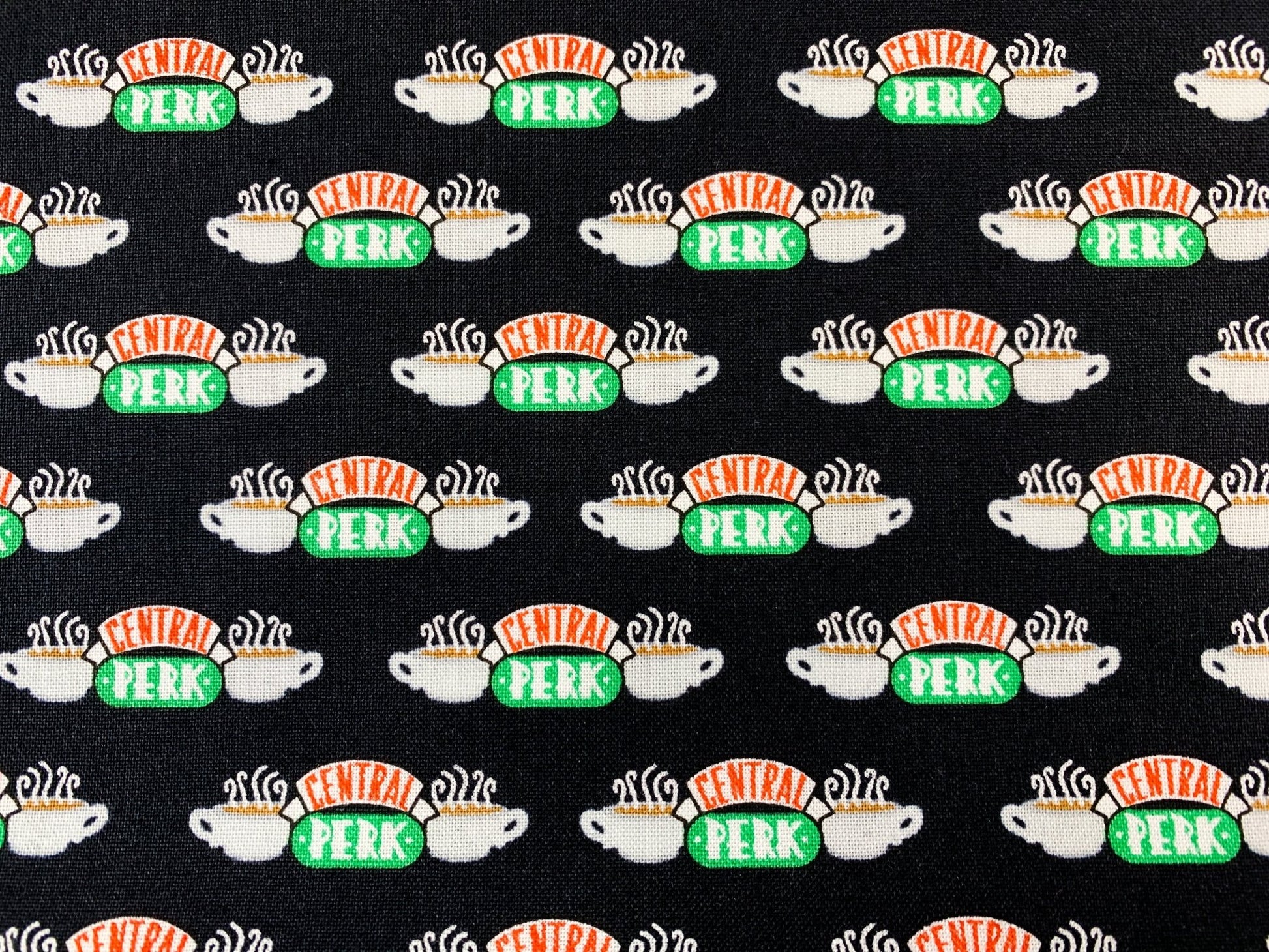 Central Perk Coffee fabric Friends fabric - Mary Jo Fabrics