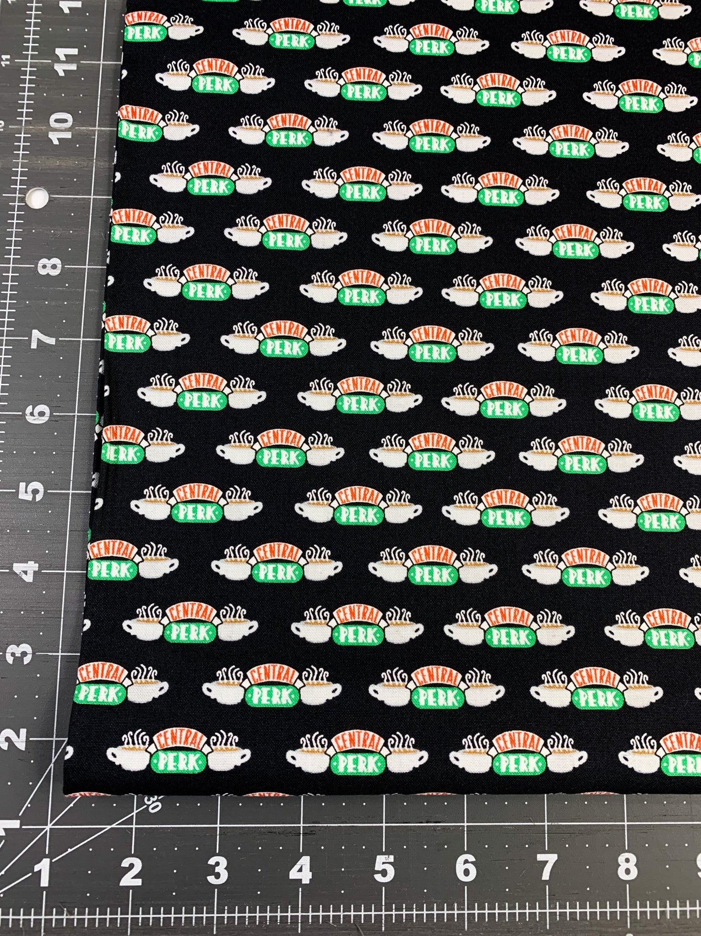 Central Perk Coffee fabric Friends fabric - Mary Jo Fabrics