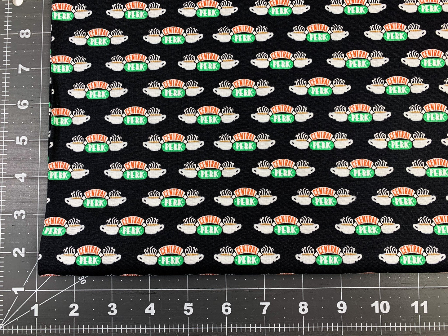 Central Perk Coffee fabric Friends fabric - Mary Jo Fabrics