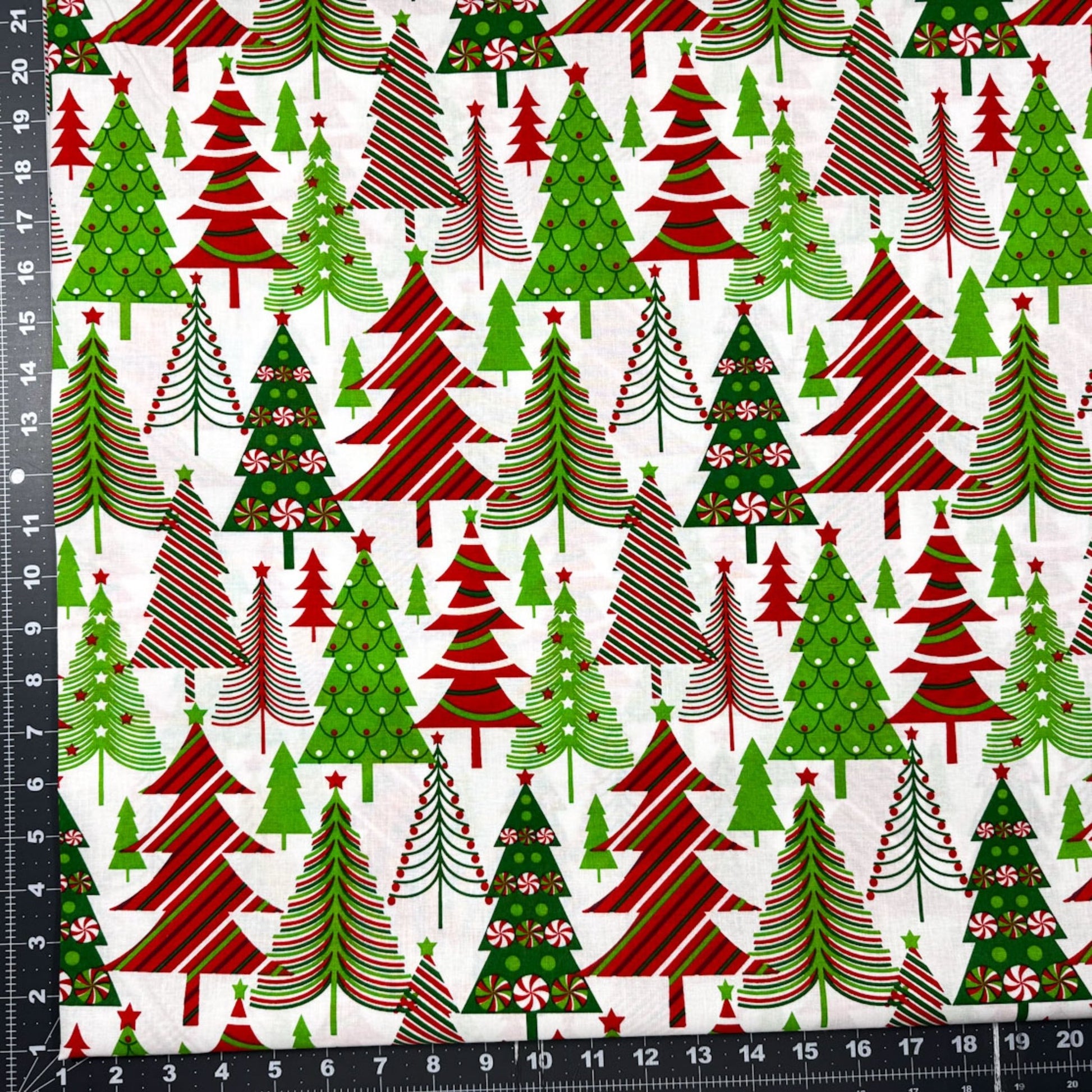 Christmas Tree Cotton Fabric 49681 Tis the Season - Mary Jo Fabrics