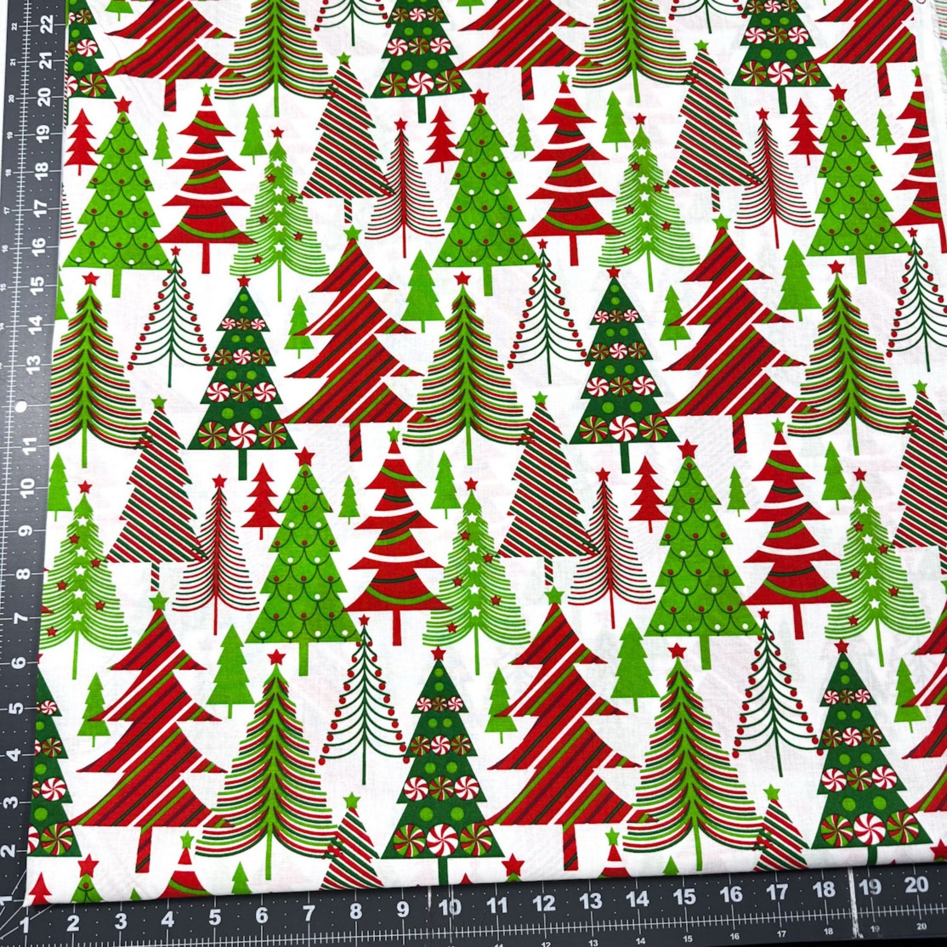 Christmas Tree Cotton Fabric 49681 Tis the Season - Mary Jo Fabrics
