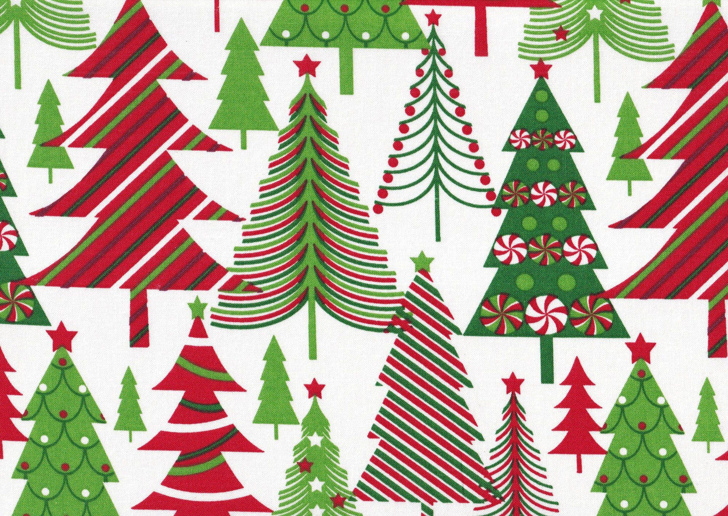 Christmas Tree Cotton Fabric 49681 Tis the Season - Mary Jo Fabrics