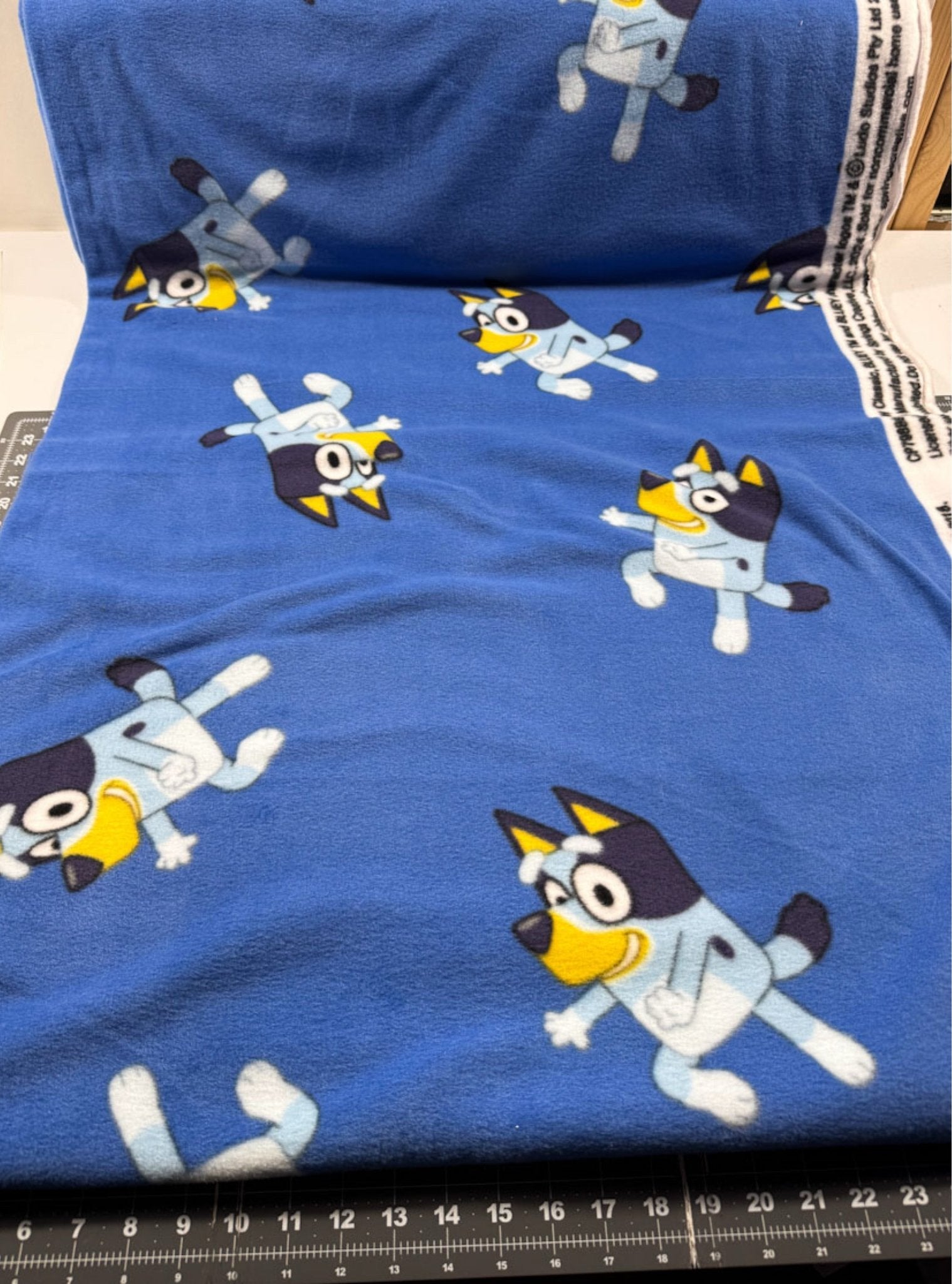 Classic Bluey FLEECE Fabric 79886 Bluey - MaryJo Fabrics