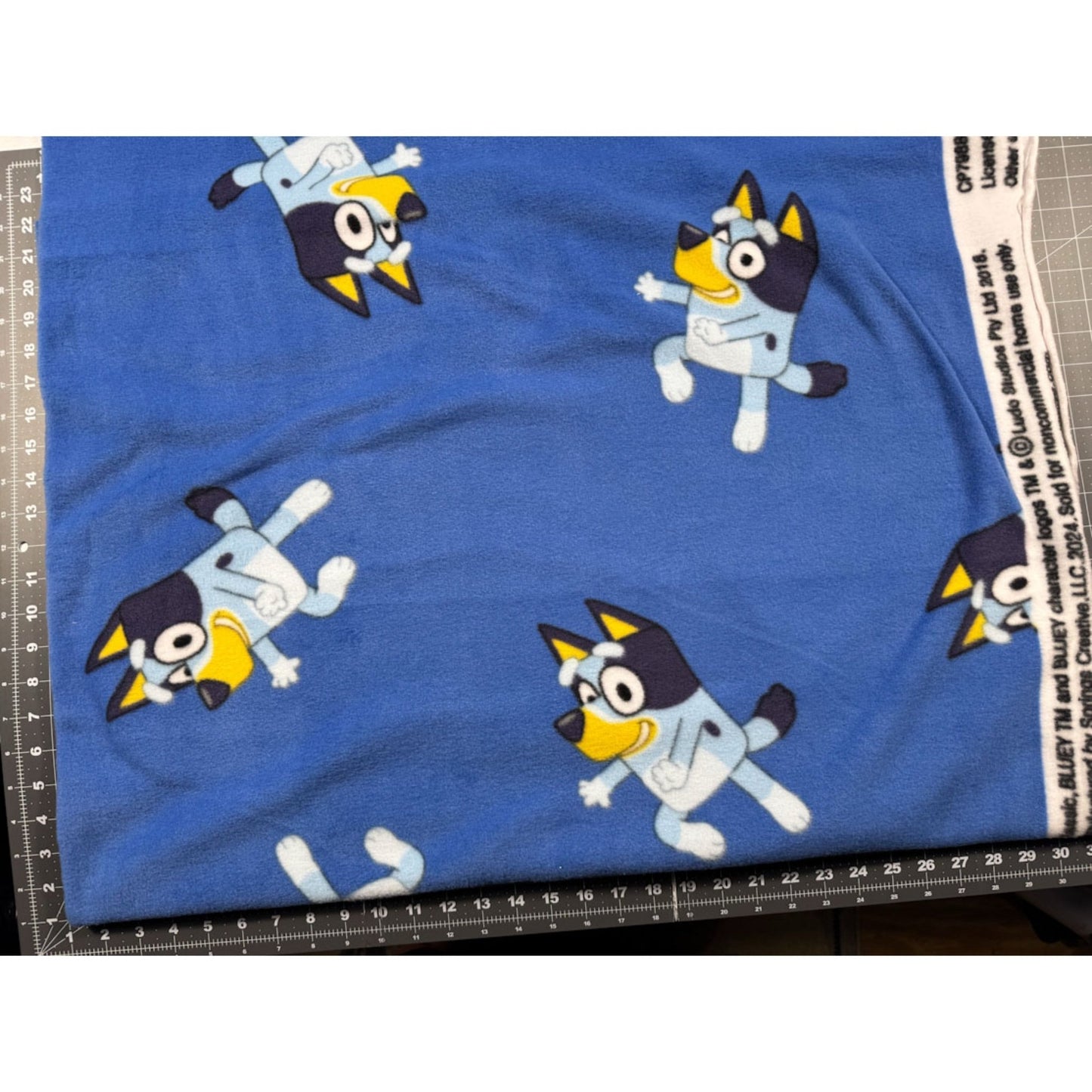 Classic Bluey FLEECE Fabric 79886 Bluey - MaryJo Fabrics