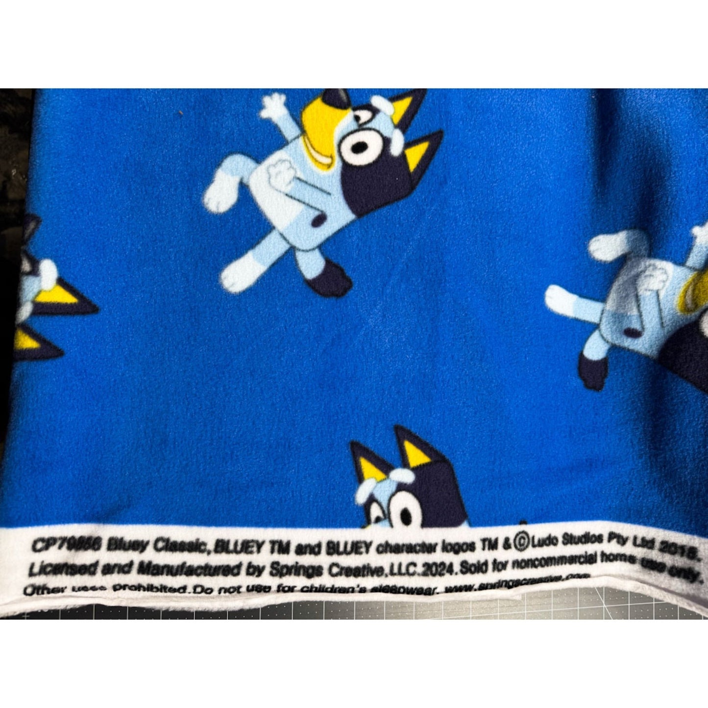 Classic Bluey FLEECE Fabric 79886 Bluey - MaryJo Fabrics