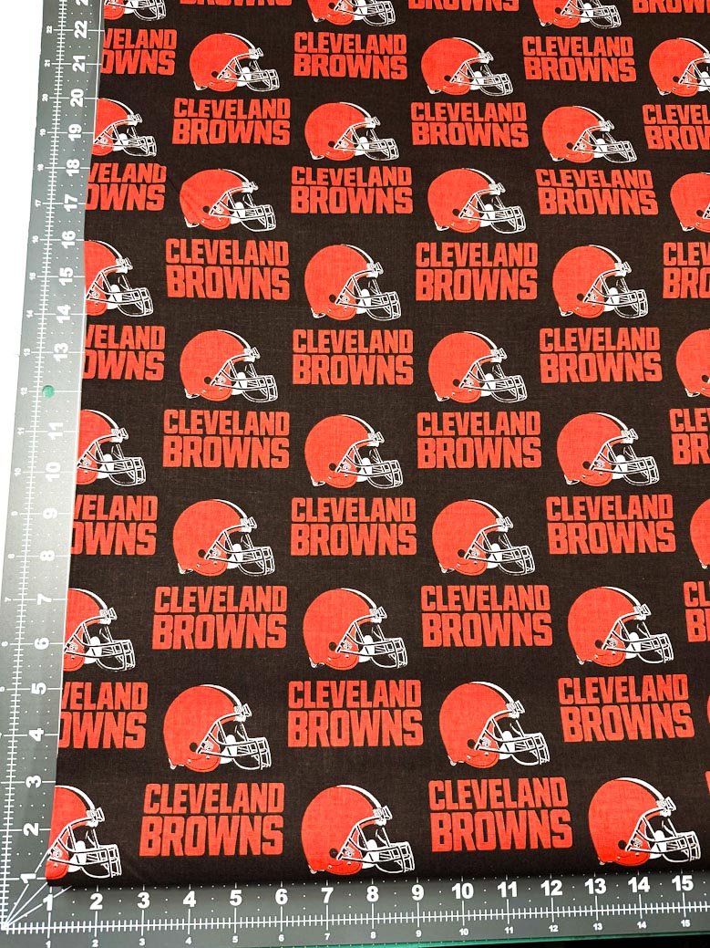 Cleveland Browns fabric 6735 D NFL fabric - Mary Jo Fabrics