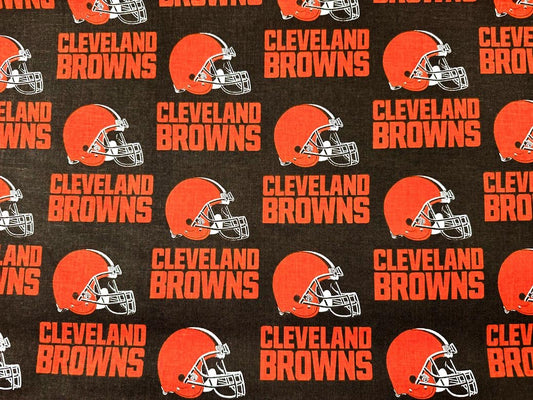 Cleveland Browns fabric 6735 D NFL fabric - Mary Jo Fabrics