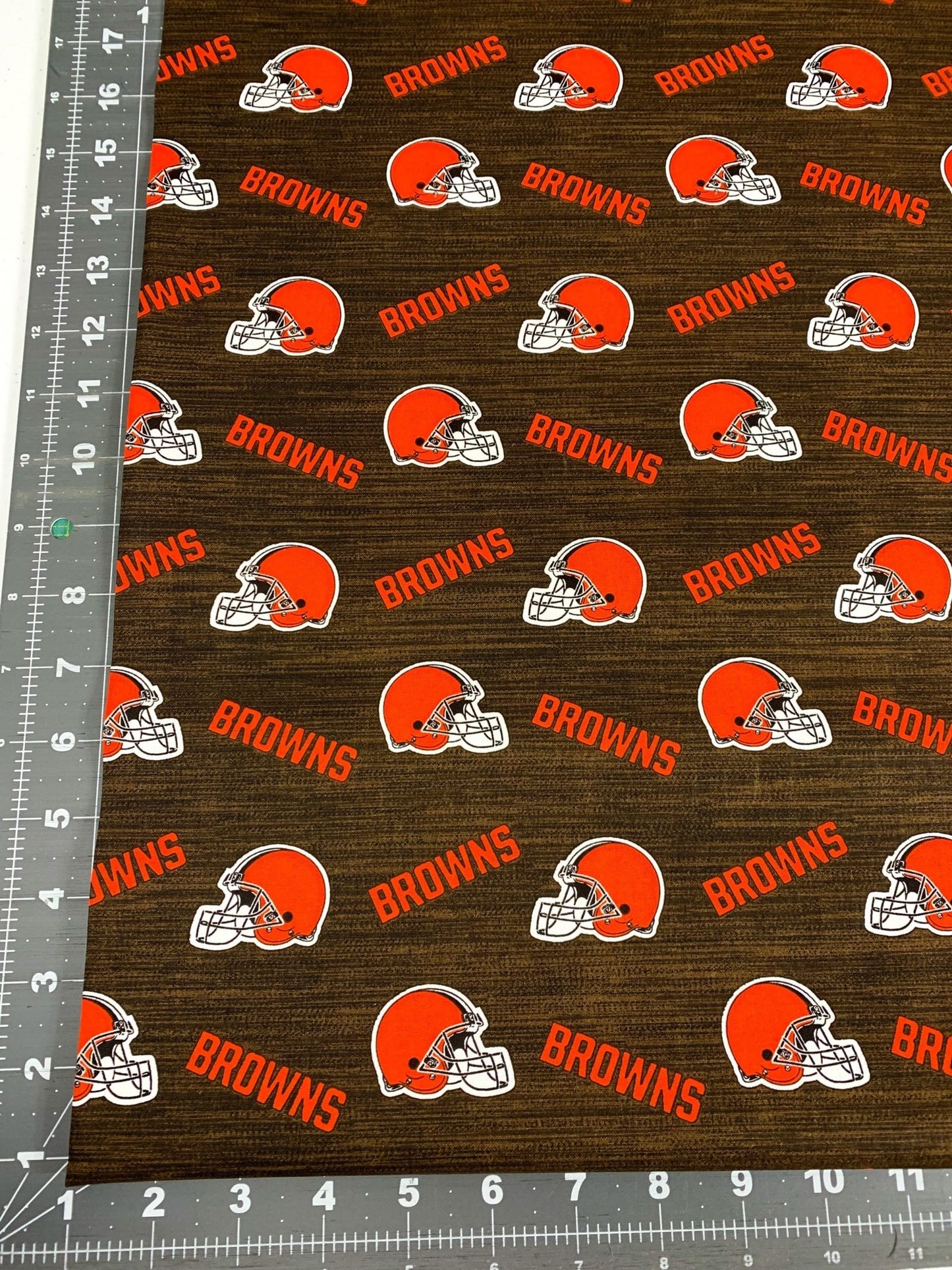 Cleveland Browns fabric 70494 - D Browns cotton NFL fabric - Mary Jo Fabrics