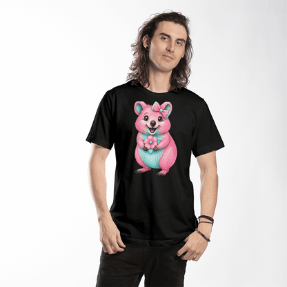 Cute Quokka girl T Shirt - Mary Jo Fabrics