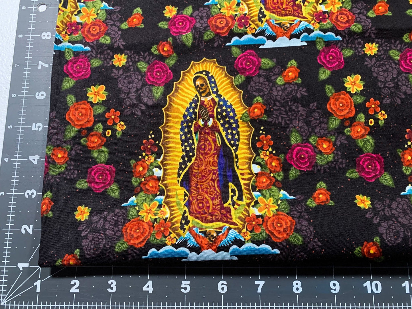 Day of the dead fabric El muerte fabric - Mary Jo Fabrics