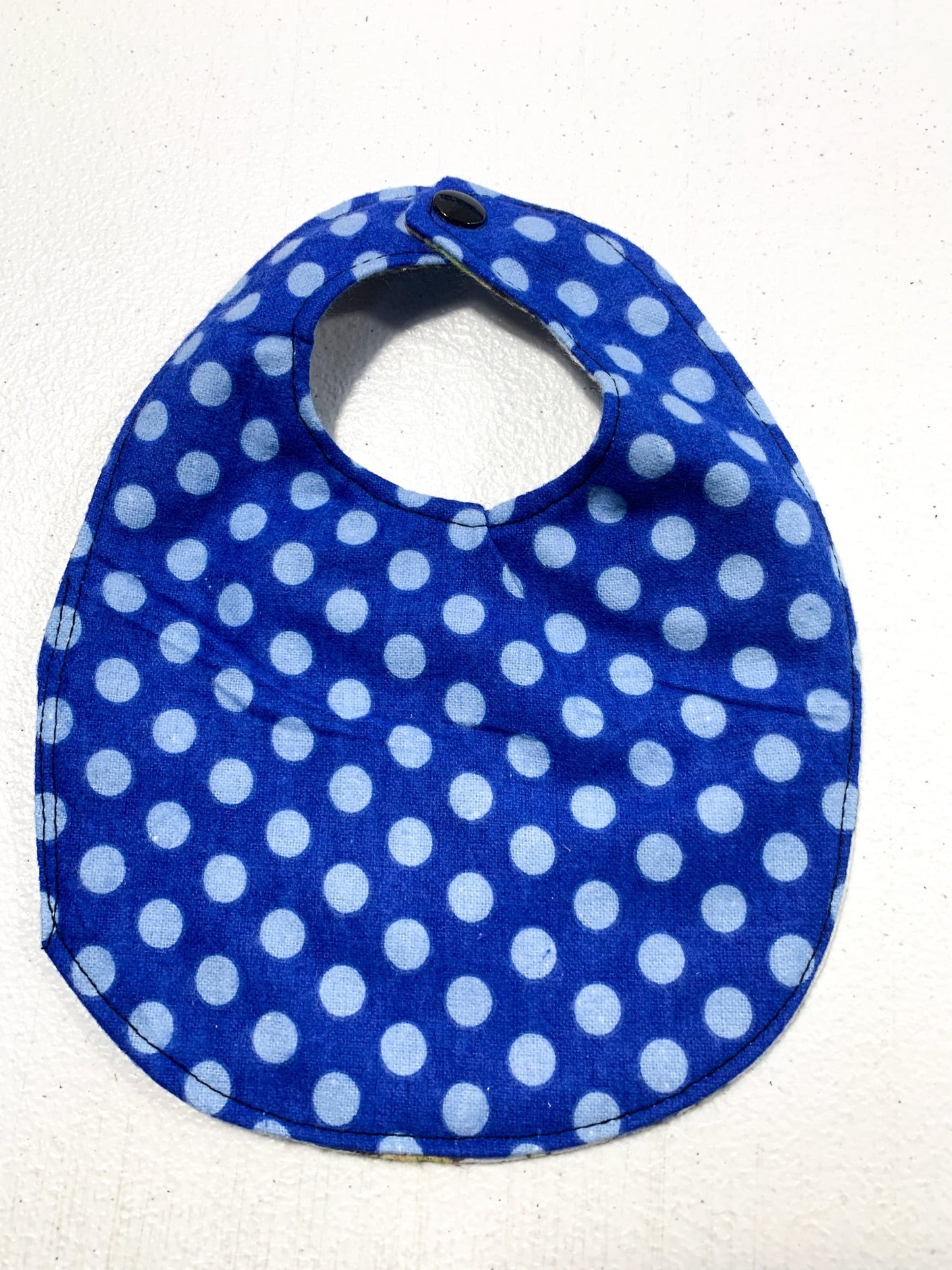 Dinosaur Baby Bib with optional burp cloth - Mary Jo Fabrics