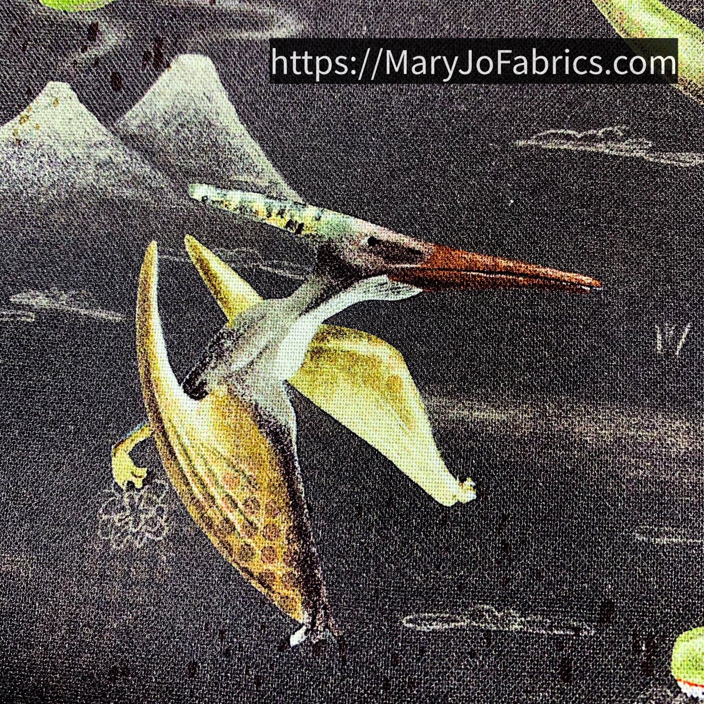 Dinosaur fabric 24149 Trail of Dinos Prehistoric Pack - Mary Jo Fabrics