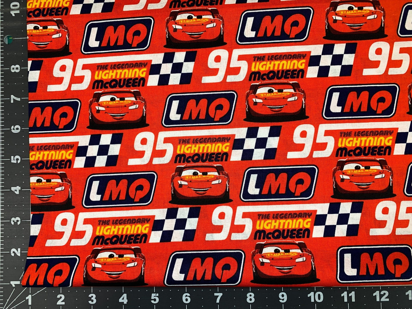 Disney Cars fabric Lightning McQueen fabric - Mary Jo Fabrics