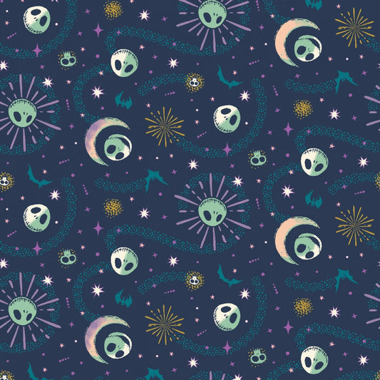 Disney Jack Skellington fabric 77303 Nightmare Before Christmas - Mary Jo Fabrics