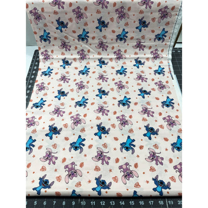 Disney Lilo Stitch Fabric 79739 Angel Soft - Mary Jo Fabrics