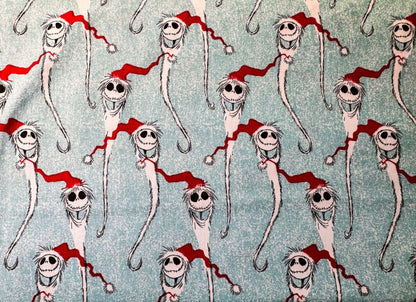 Disney Santa Jack Skellington fabric 77950 Nightmare Before Christmas - Mary Jo Fabrics