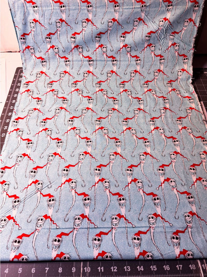 Disney Santa Jack Skellington fabric 77950 Nightmare Before Christmas - Mary Jo Fabrics