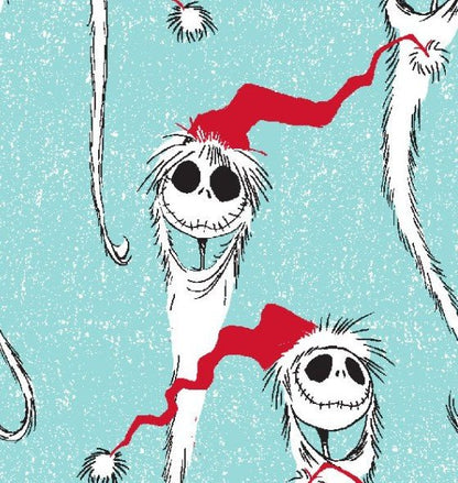 Disney Santa Jack Skellington fabric 77950 Nightmare Before Christmas - Mary Jo Fabrics