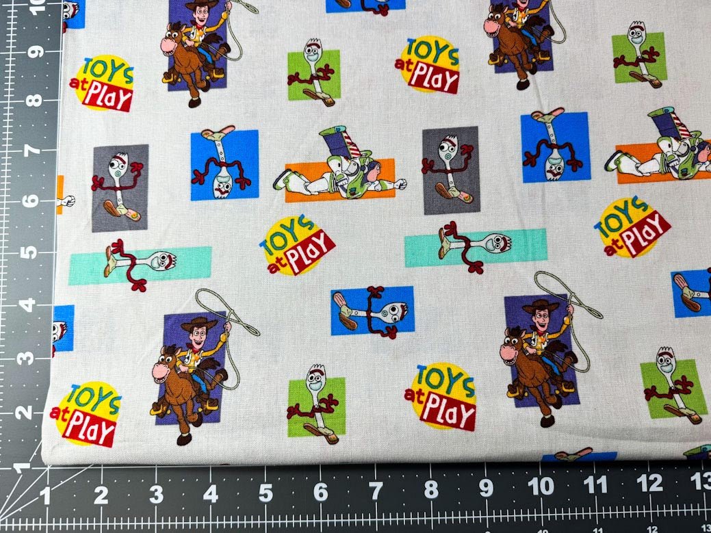 Disney Toy Story Fabric Toys at Play with Forky - Mary Jo Fabrics