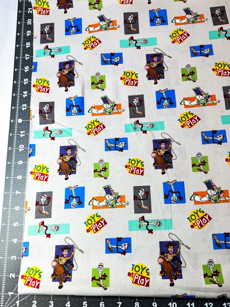 Disney Toy Story Fabric Toys at Play with Forky - Mary Jo Fabrics