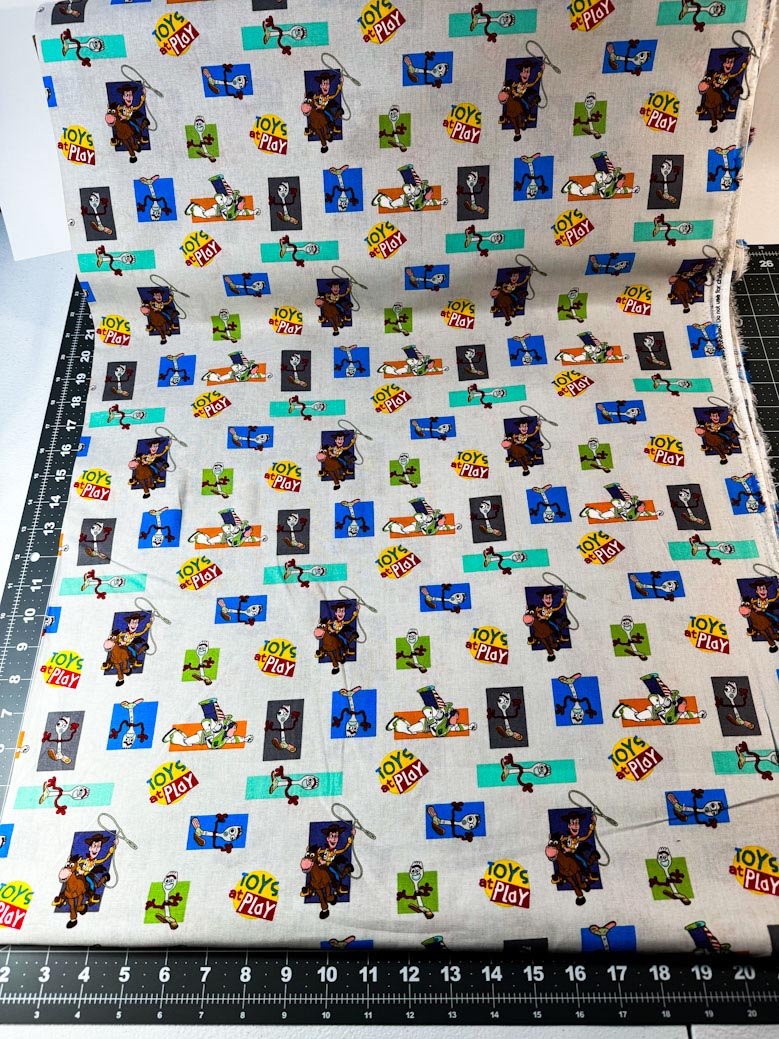 Disney Toy Story Fabric Toys at Play with Forky - Mary Jo Fabrics