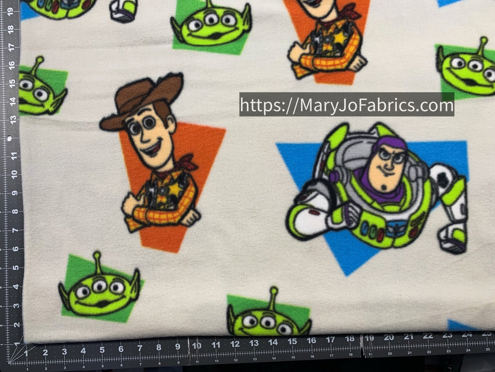 Disney Toy Story FLEECE 78724 Woody Buzz Lightyear - Mary Jo Fabrics