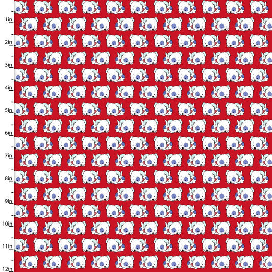 Dog Days dog fabric 3 Wishes dog cotton fabric - Mary Jo Fabrics