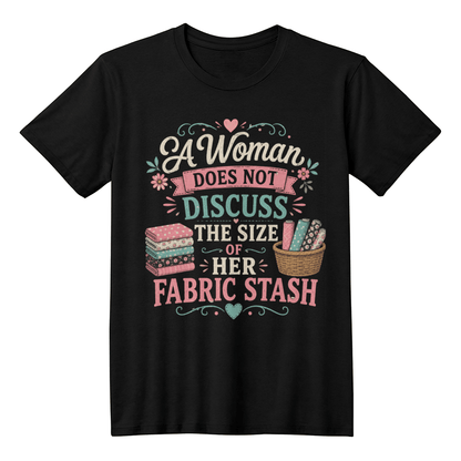 Fabric Stash T Shirt - Mary Jo Fabrics