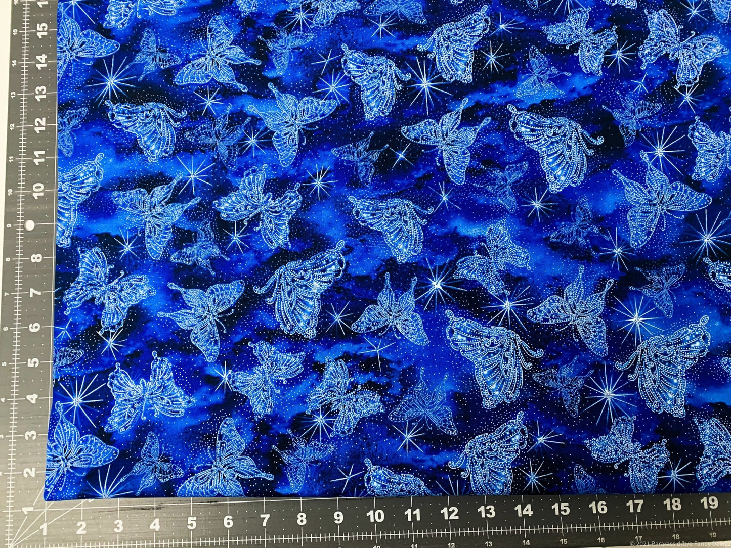 Fairy Night Butterfly fabric CM8867 butterflies - Mary Jo Fabrics