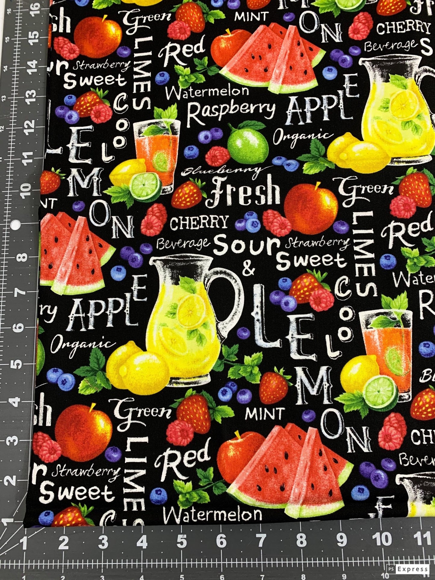 Farmer John's Garden Party Lemonade Cotton fabric - Mary Jo Fabrics