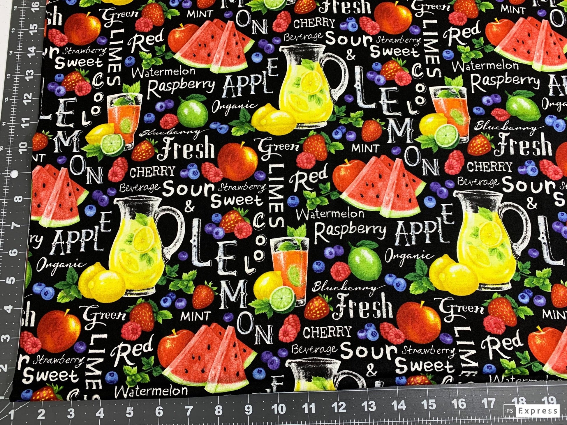 Farmer John's Garden Party Lemonade Cotton fabric - Mary Jo Fabrics