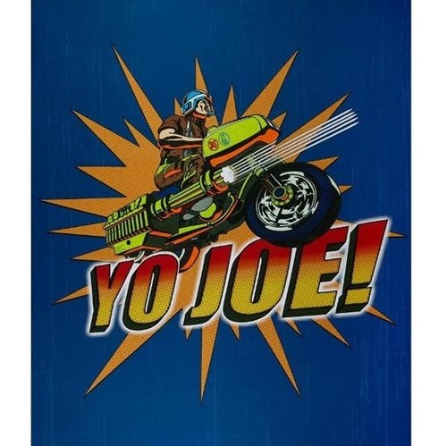 GI Joe Quilt Panel 95040107P Yo Joe Motorcycle panel - Mary Jo Fabrics