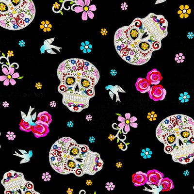 Spider Skull Fabrics