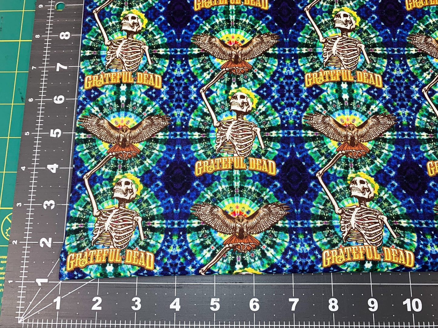 Grateful Dead fabric 71268 Rock band fabric Music fabric - Mary Jo Fabrics