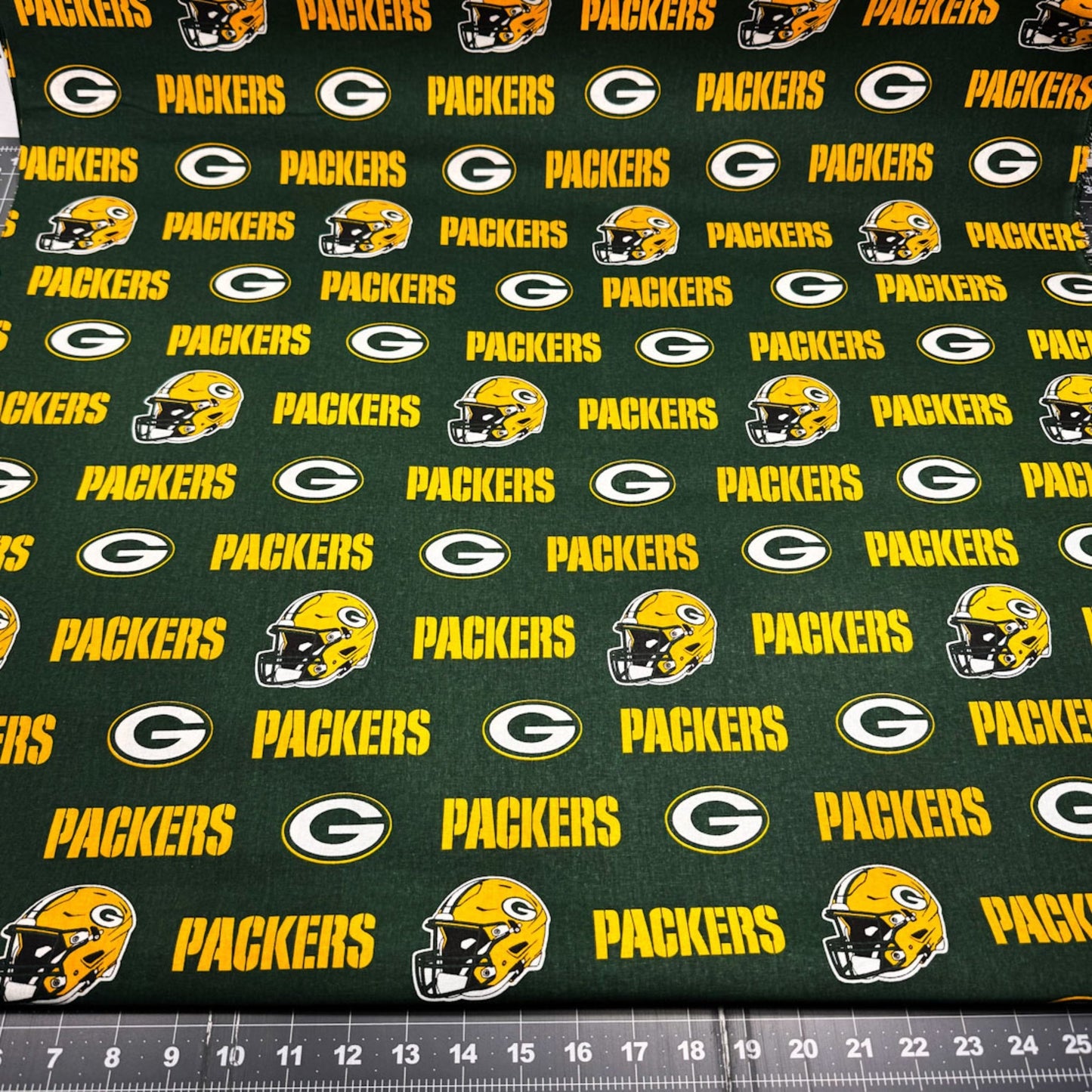 Green Bay Packers 6317D Classic NFL Cotton Fabric - Mary Jo Fabrics