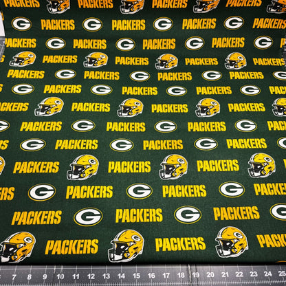 Green Bay Packers 6317D Classic NFL Cotton Fabric - Mary Jo Fabrics