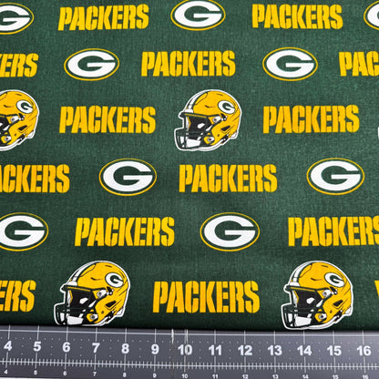 Green Bay Packers 6317D Classic NFL Cotton Fabric - Mary Jo Fabrics