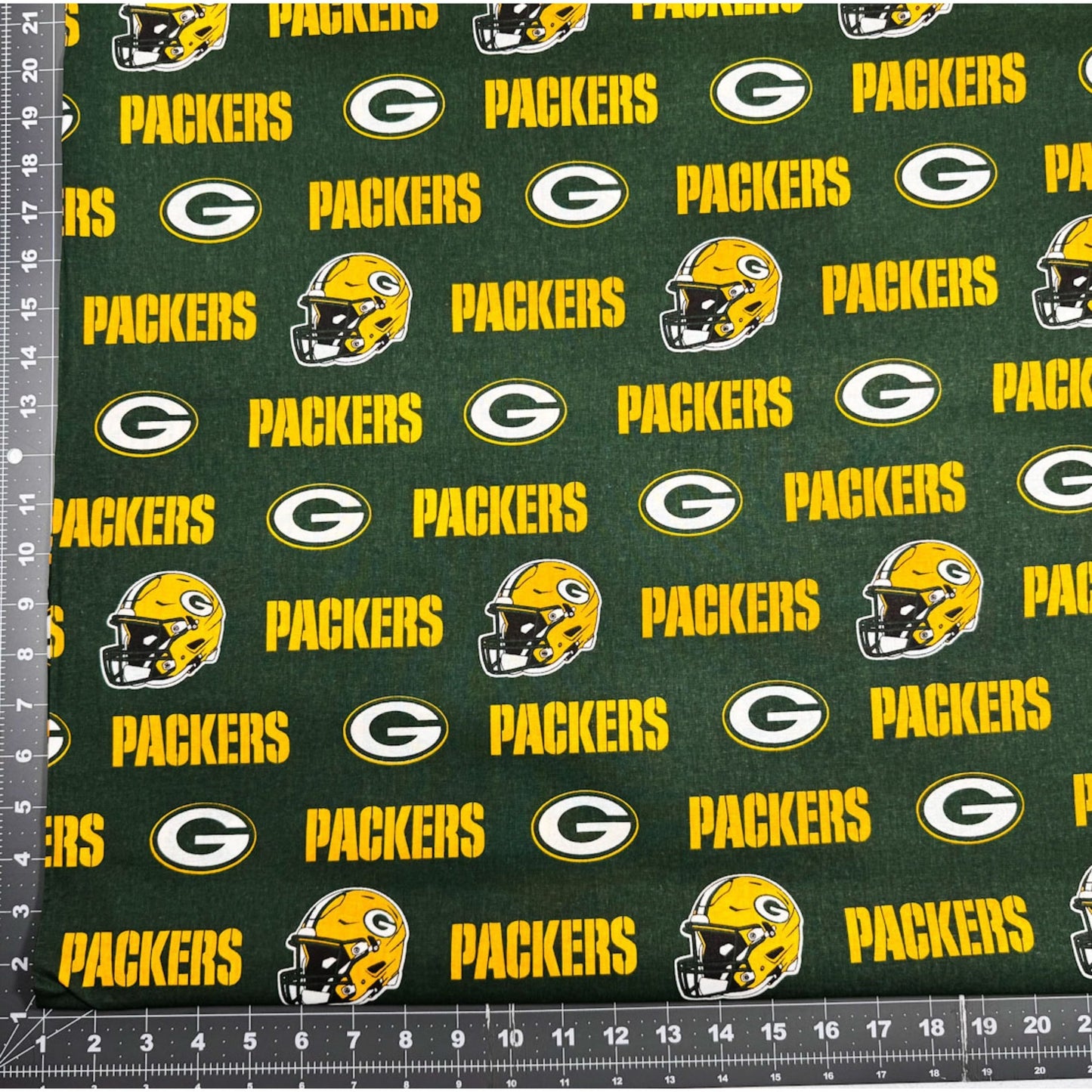 Green Bay Packers 6317D Classic NFL Cotton Fabric - Mary Jo Fabrics