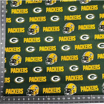 Green Bay Packers 6317D Classic NFL Cotton Fabric - Mary Jo Fabrics