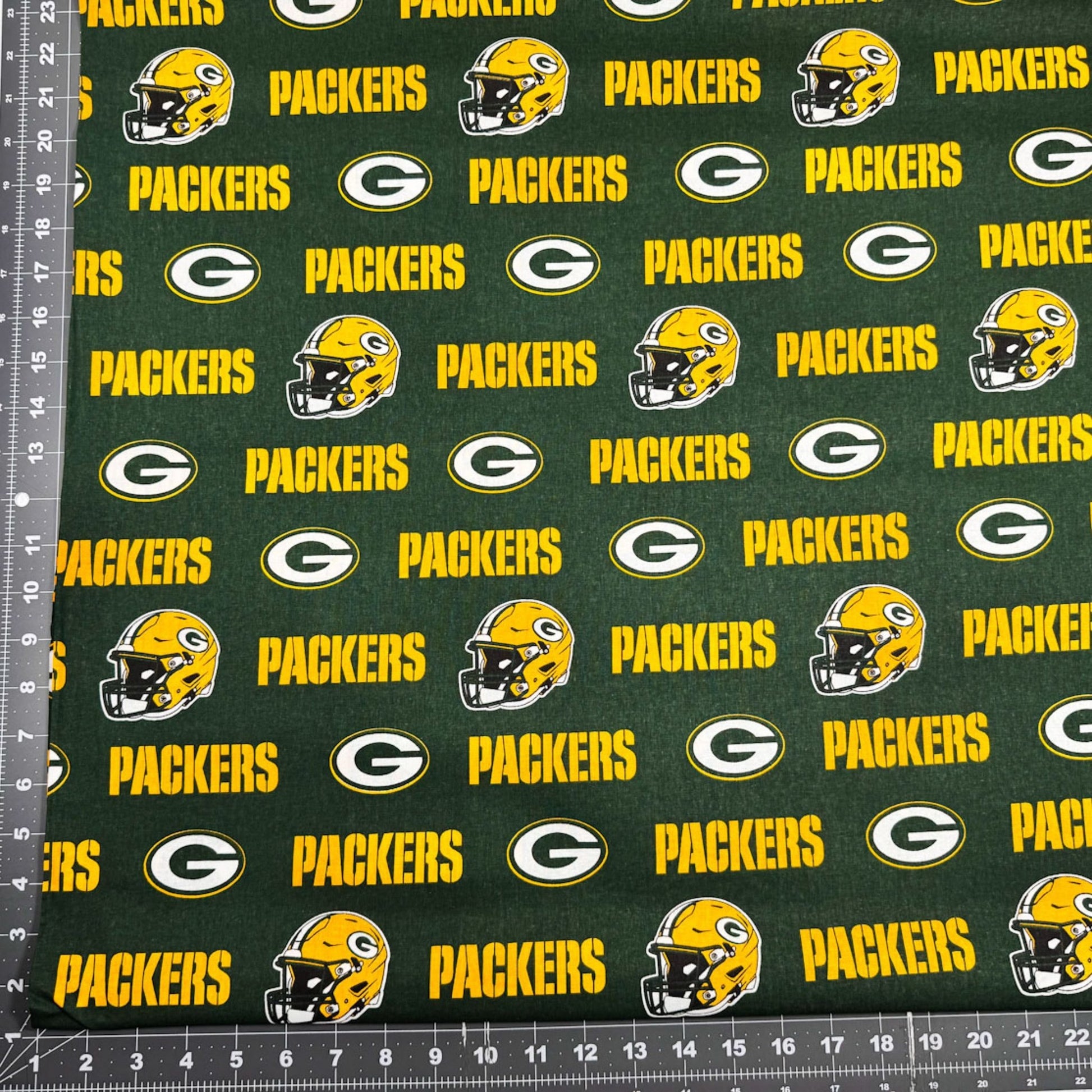 Green Bay Packers 6317D Classic NFL Cotton Fabric - Mary Jo Fabrics
